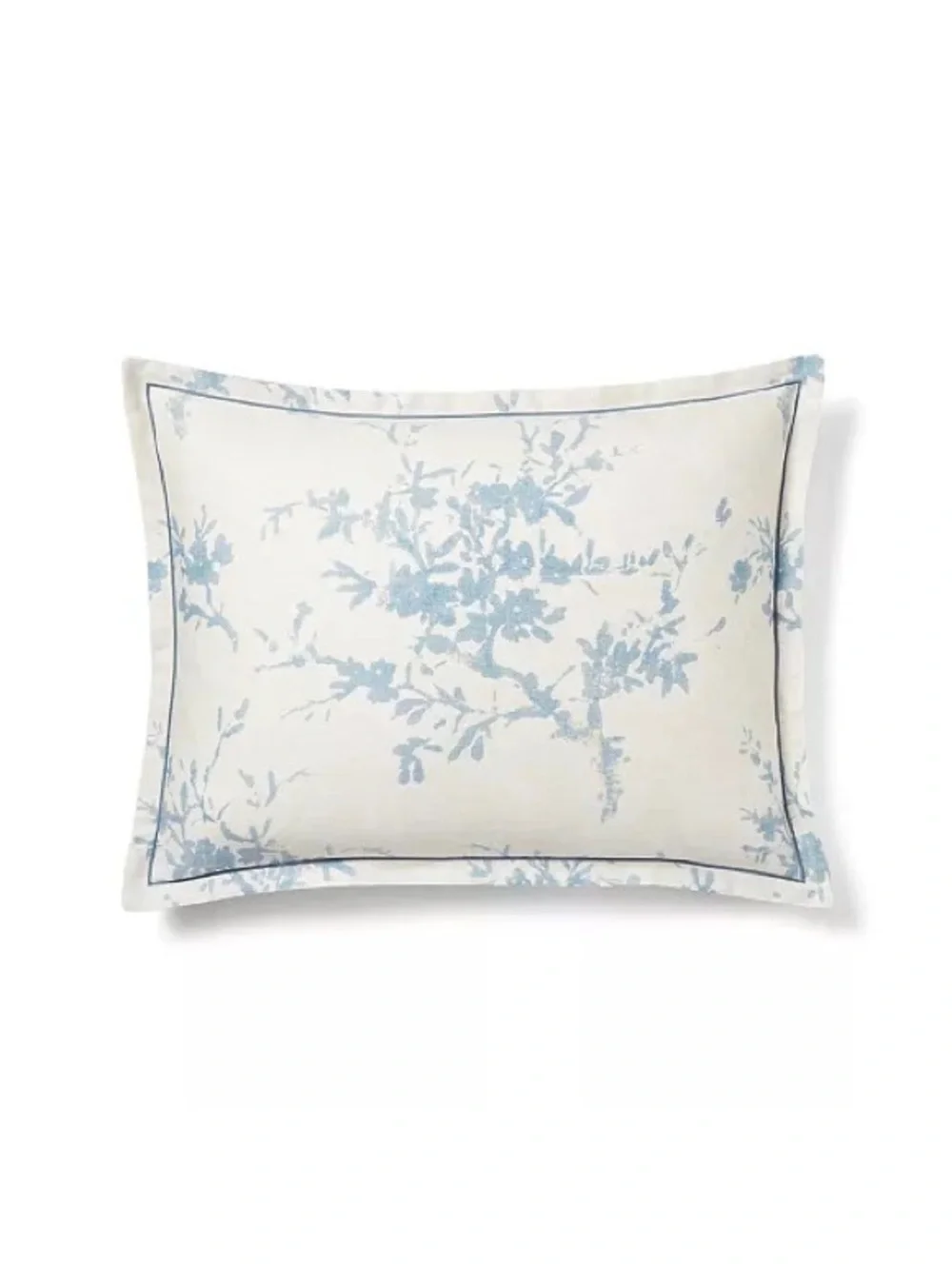 Lauren Ralph Lauren Eva Comforter in Cream Blue, Full/Queen, Open Box - NEW